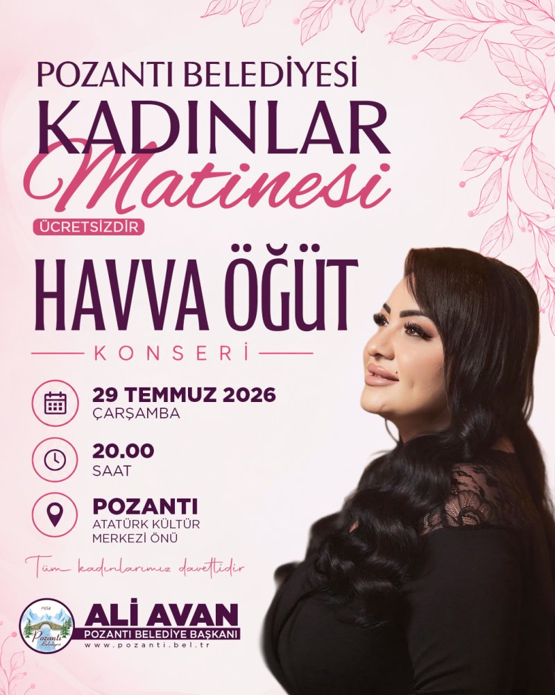 Kadınlar Matinesi "Havva Öğüt Konseri"