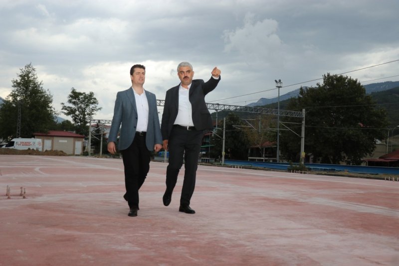 Başkan Ali Avan, Belediye Çalışmalarını İncelemelerde Bulundu