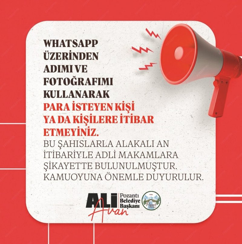 Başkan Avan'dan Dolandırıcılara İtibar Etmeyin Uyarısı