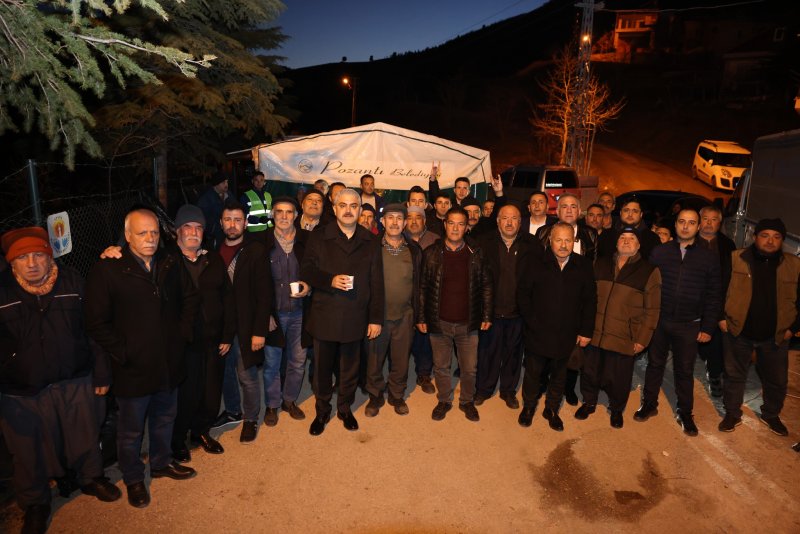 GÖNÜL SOFRASI YAZICAK MAHALLESİ’NDE KURULDU