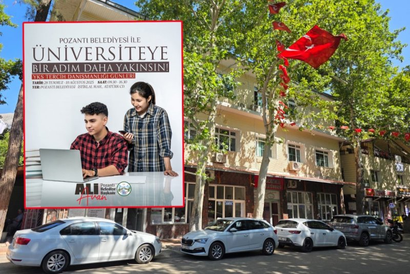 Pozantı Belediyesi’nden Gençlere Destek YKS Tercih Danışmanlığı Günleri Başladı