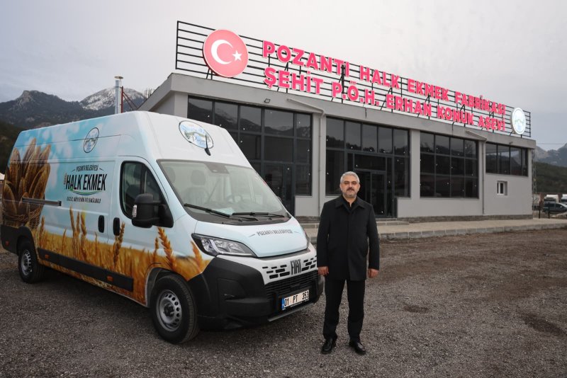 Pozantı’da Sosyal Belediyecilik Atağı: Halk Ekmek ve Şehit Erhan Konuk Aşevi Hizmete Giriyor